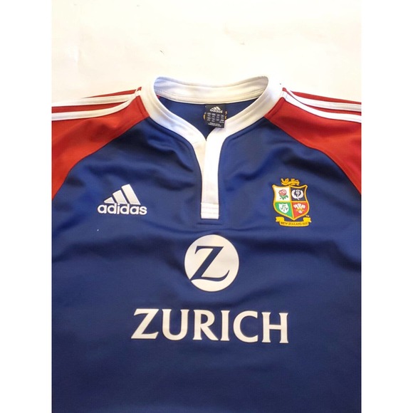 Vtg 2005 ADIDAS Men’s NEW ZEALAND ZURICH S/S FOOTBALL RUGBY JERSEY Size 2XL - Picture 2 of 7